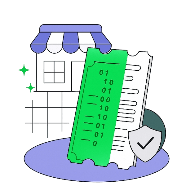 Authenticated receipts